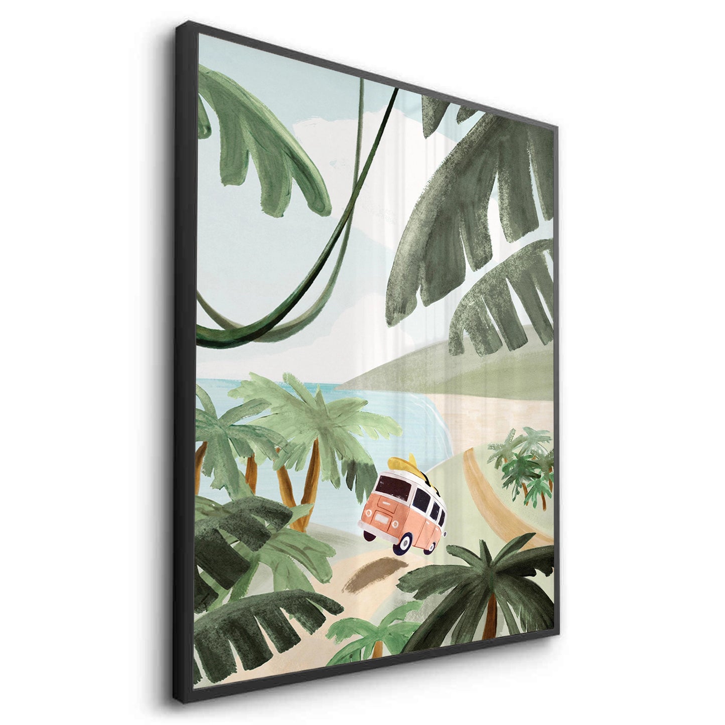 2Boho Jungle Van - Fine Art