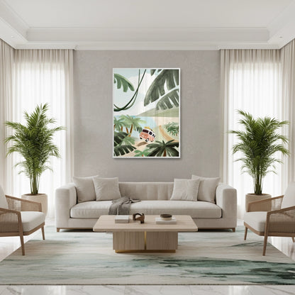 Boho Jungle Van - Fine Art