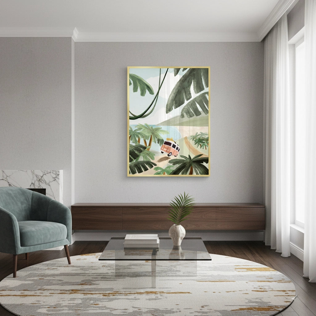 2Boho Jungle Van - Fine Art