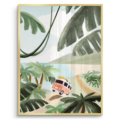 Boho Jungle Van - Fine Art