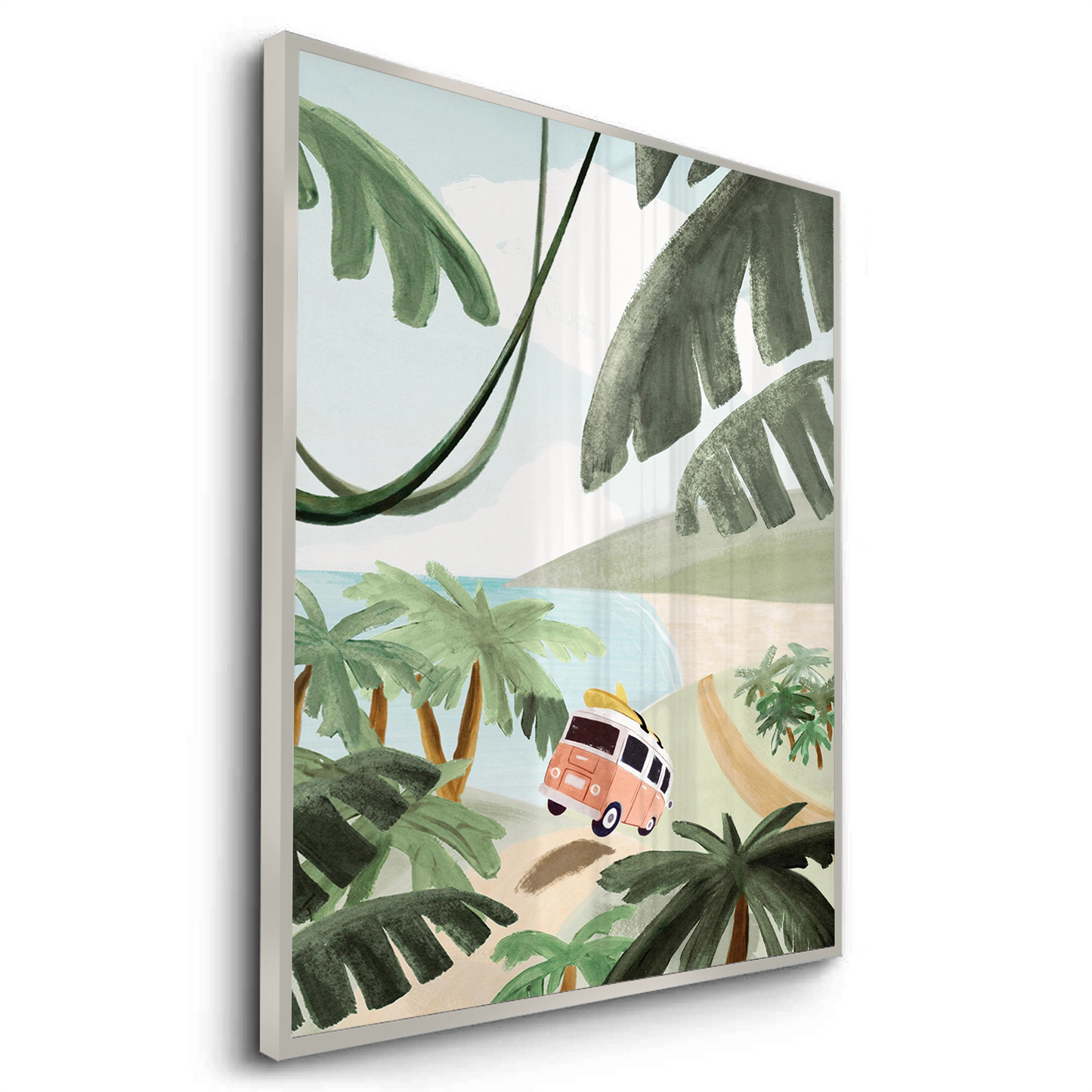 2Boho Jungle Van - Fine Art