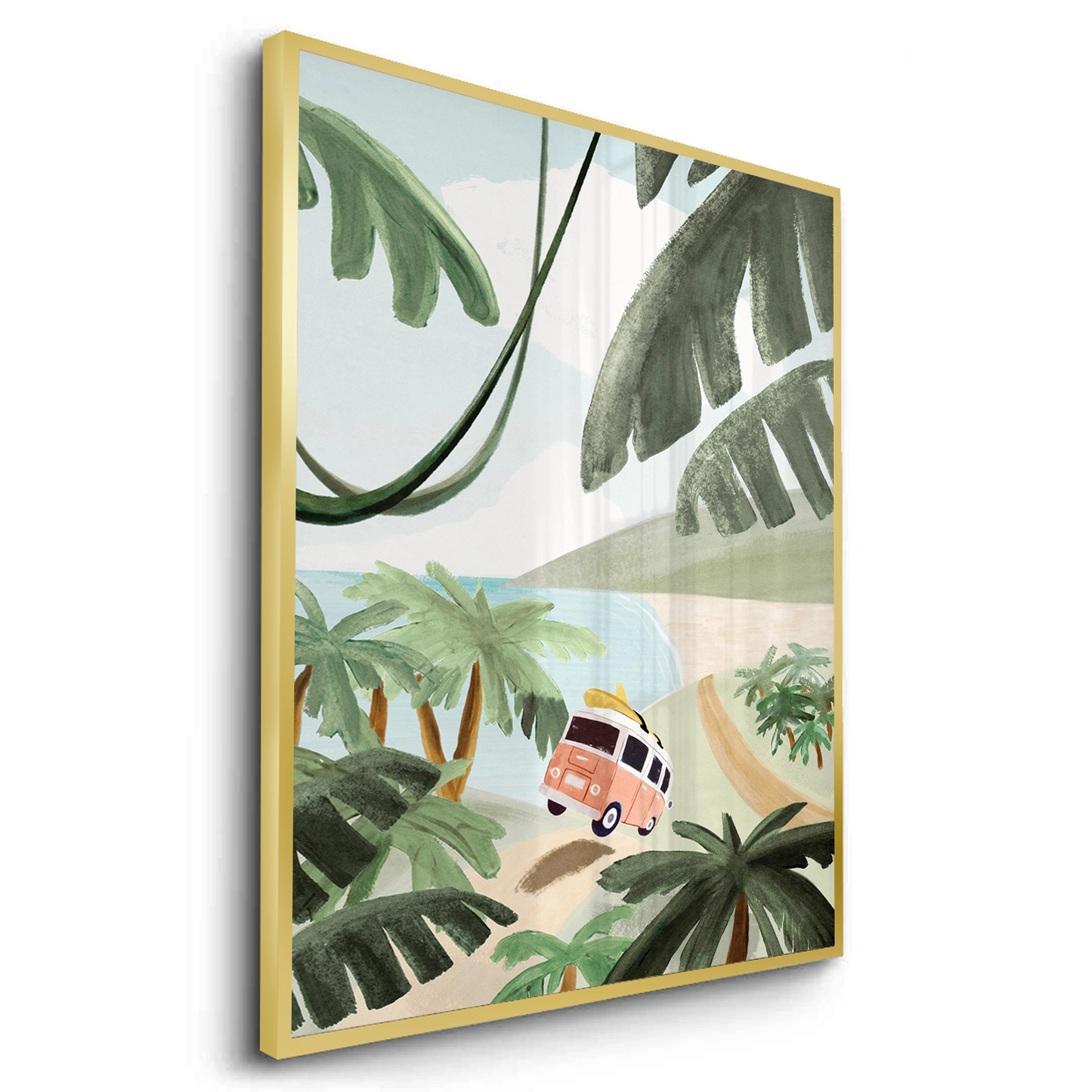2Boho Jungle Van - Fine Art