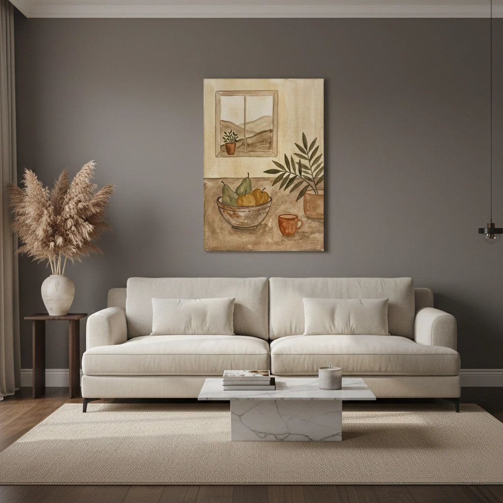 Boho Kitchen - Canvas