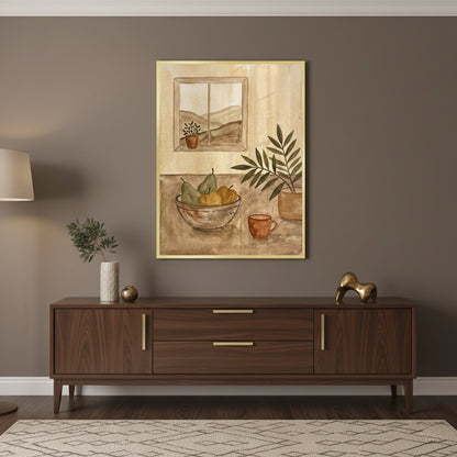 Boho Kitchen - Fine Art