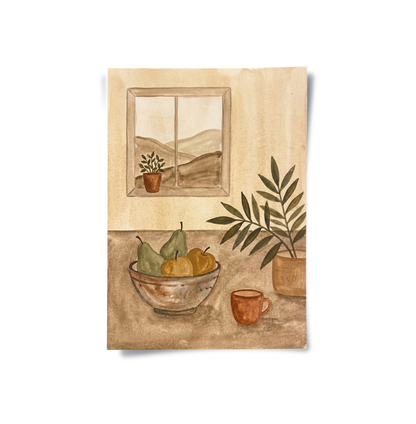 Boho Kitchen - Poster