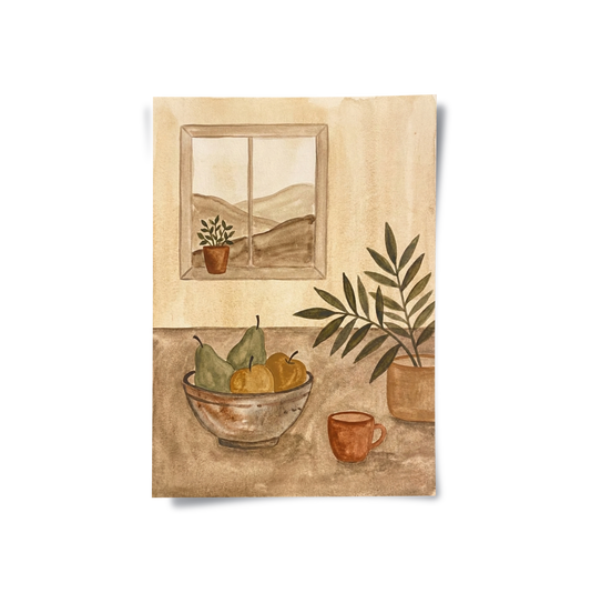 Boho Kitchen - Poster
