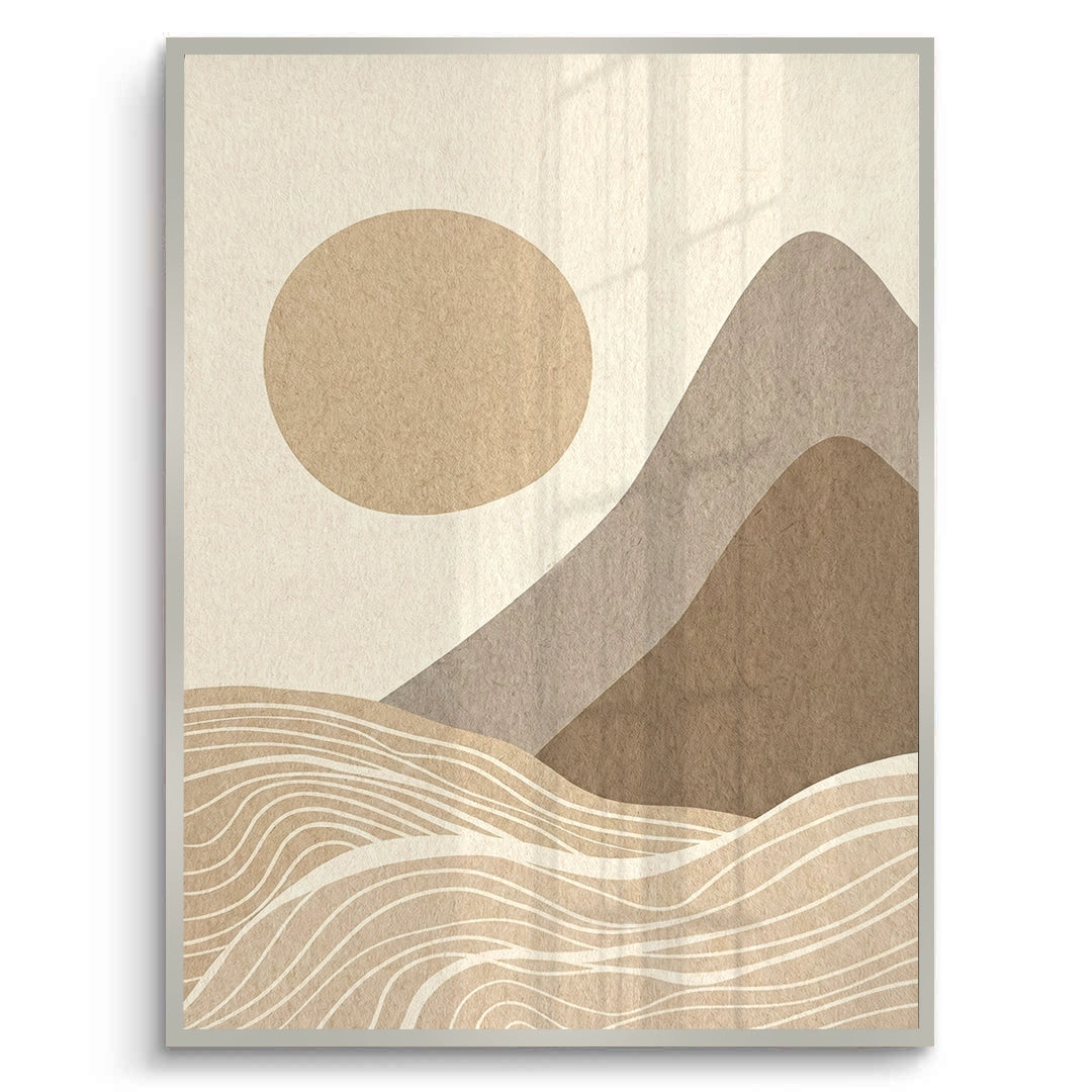 2Boho Minimalist Landscape - Fine Art