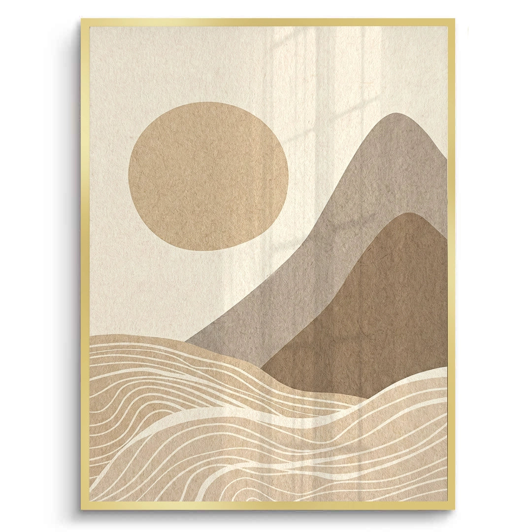 2Boho Minimalist Landscape - Fine Art