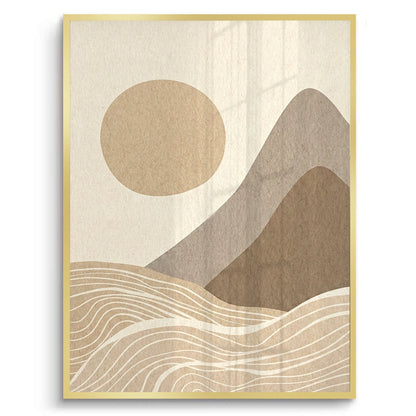 Boho Minimalist Landscape - Fine Art
