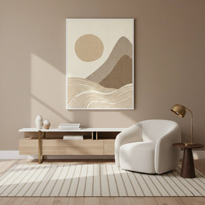 Boho Minimalist Landscape - Fine Art