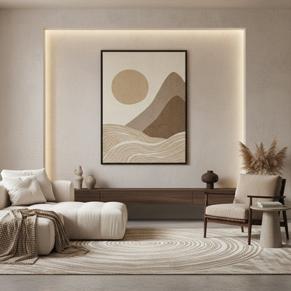 Boho Minimalist Landscape - Fine Art