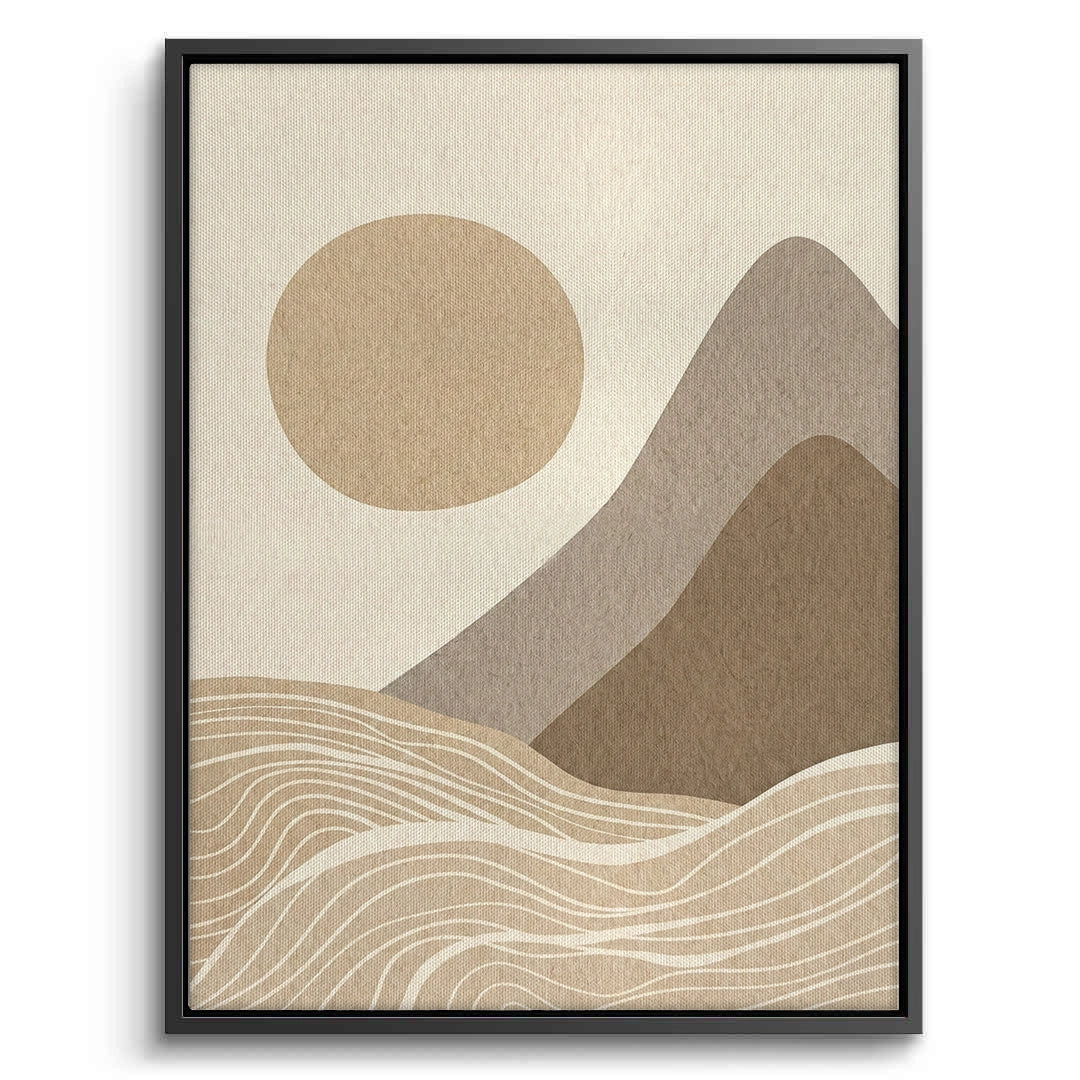 2Boho Minimalist Landscape - Canvas
