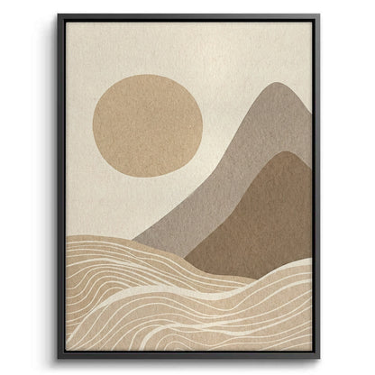 Boho Minimalist Landscape - Canvas