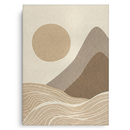 Boho Minimalist Landscape - Canvas