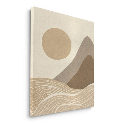 Boho Minimalist Landscape - Canvas