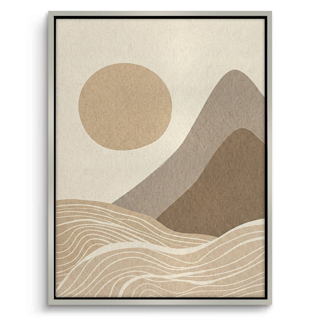 2Boho Minimalist Landscape - Canvas