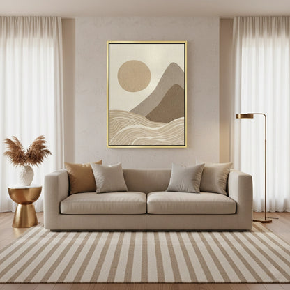 Boho Minimalist Landscape - Canvas