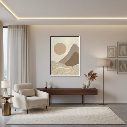 Boho Minimalist Landscape - Canvas