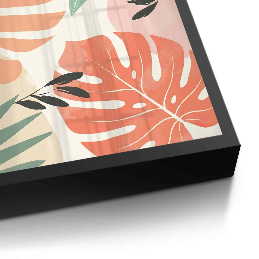 2Boho Monstera Leaves - Fine Art