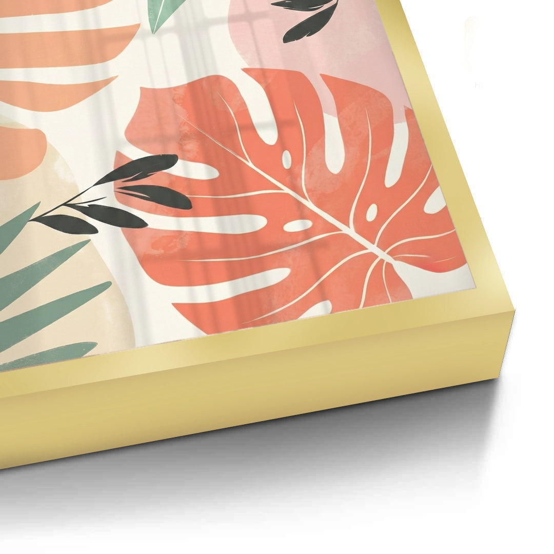 2Boho Monstera Leaves - Fine Art