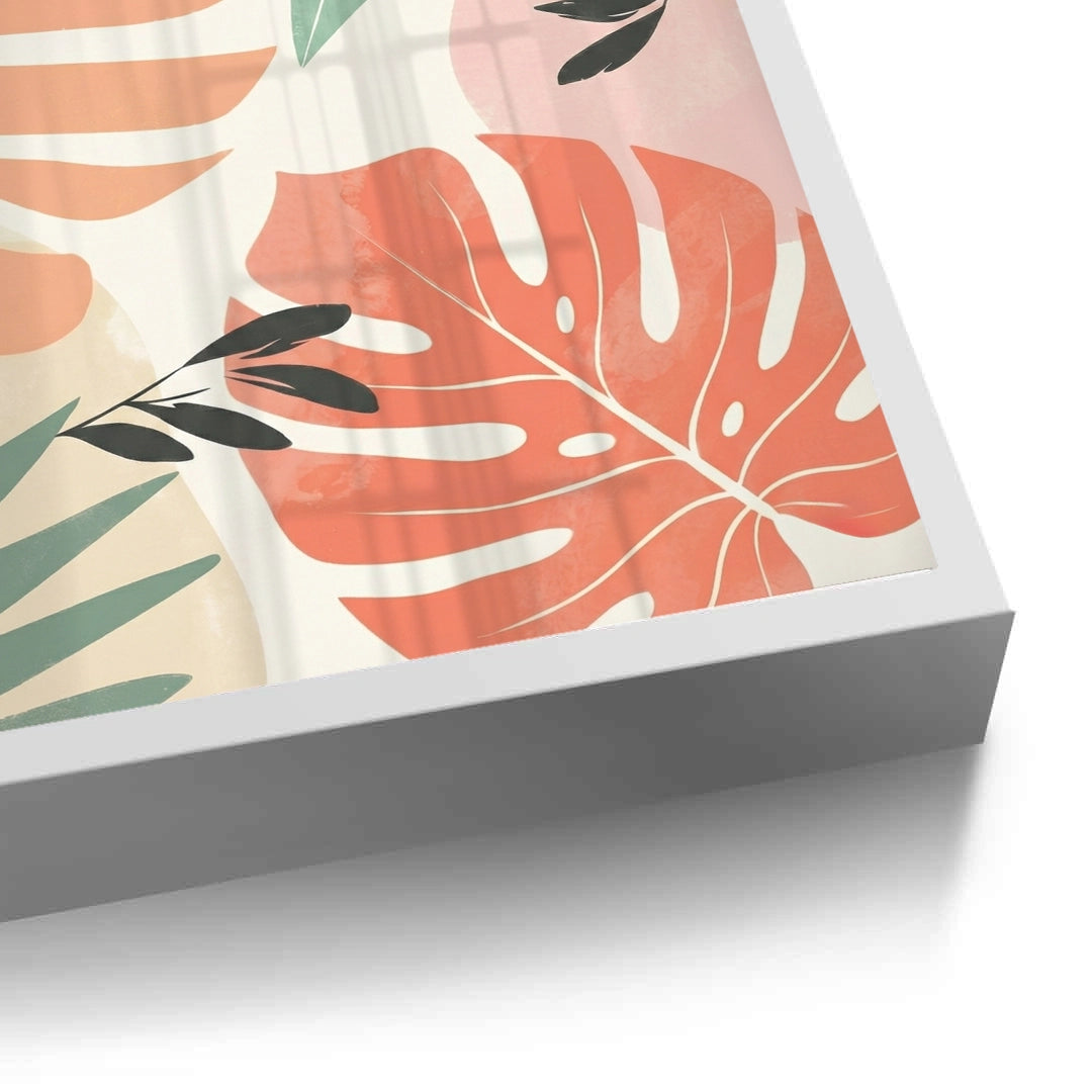 2Boho Monstera Leaves - Fine Art