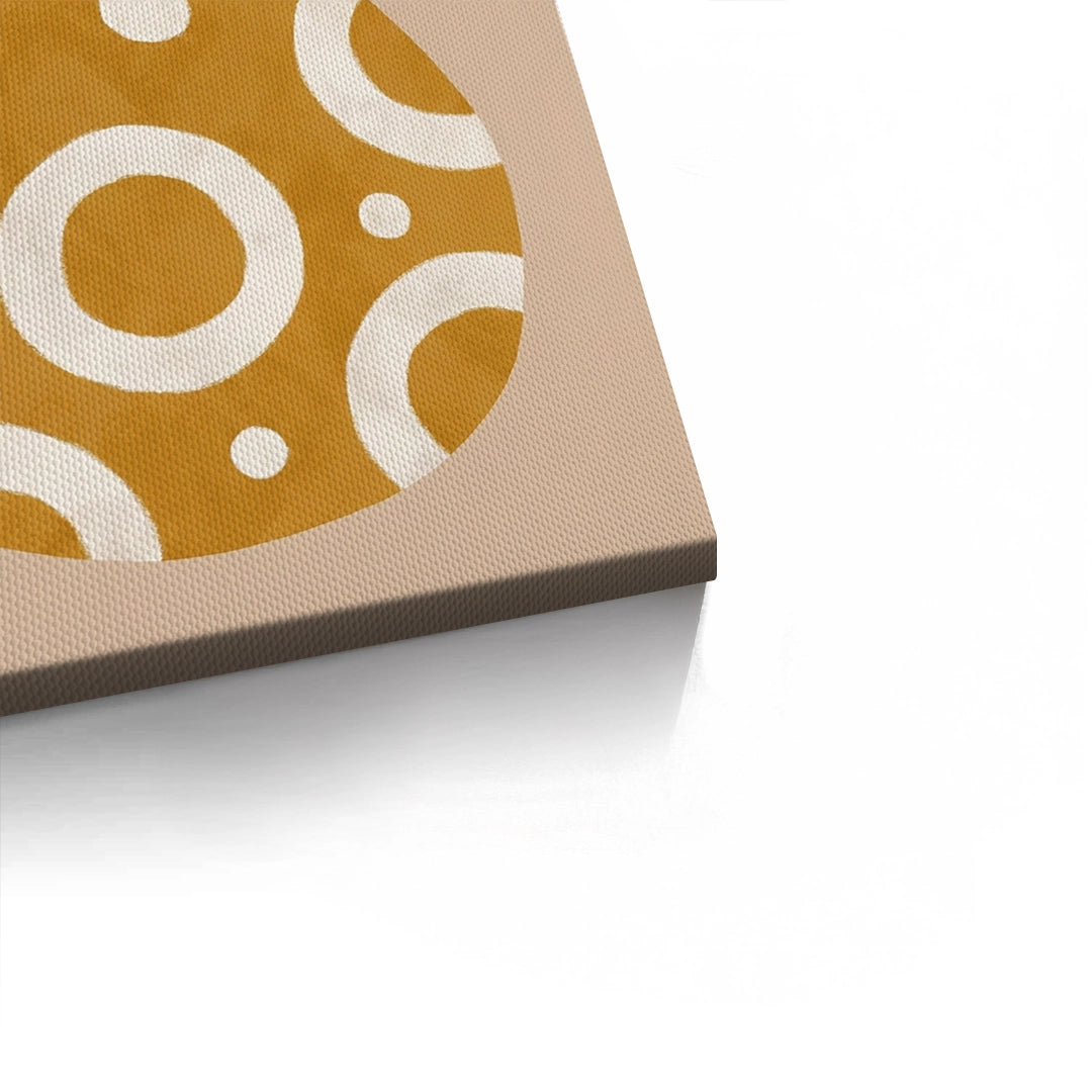 2Boho Mustard Pear - Canvas