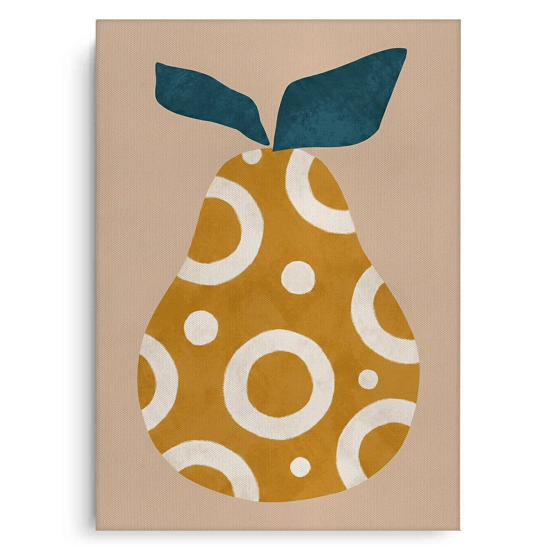 2Boho Mustard Pear - Canvas