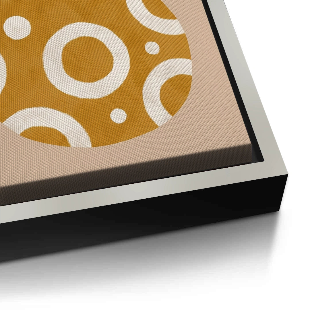 2Boho Mustard Pear - Canvas