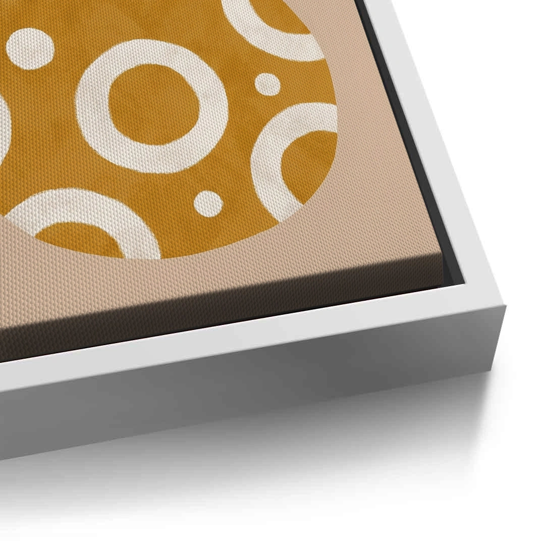 2Boho Mustard Pear - Canvas