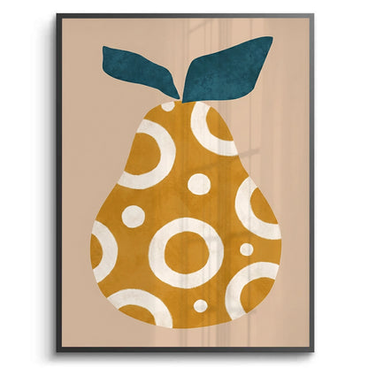 Boho Mustard Pear - Fine Art