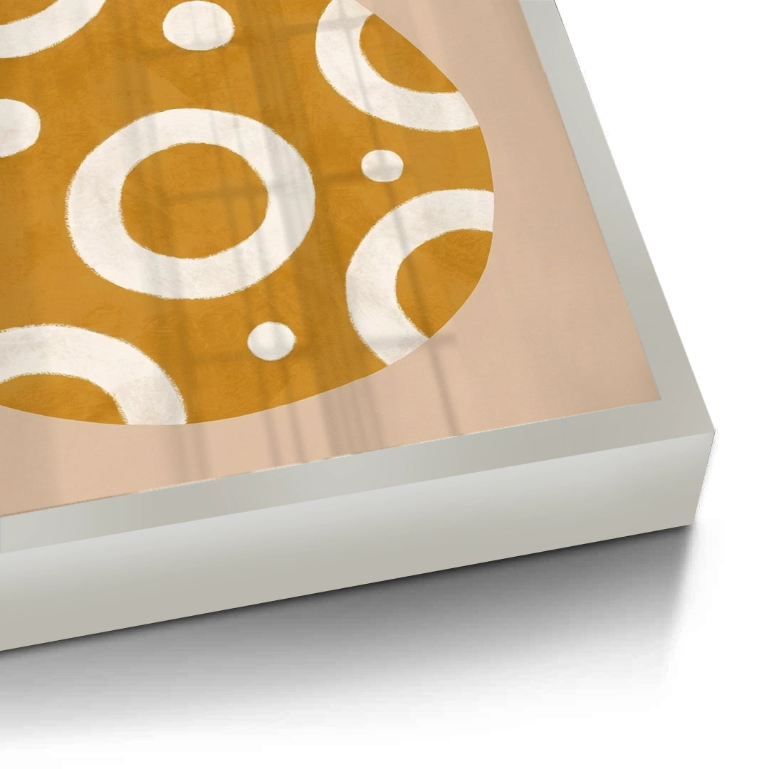 2Boho Mustard Pear - Fine Art