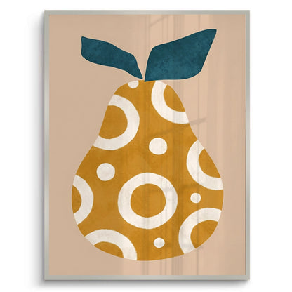 Boho Mustard Pear - Fine Art