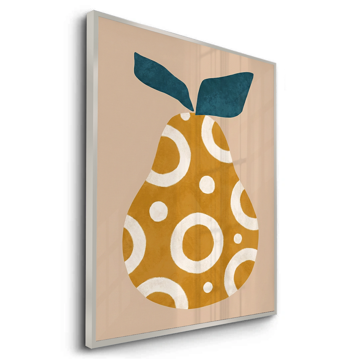 Boho Mustard Pear - Fine Art