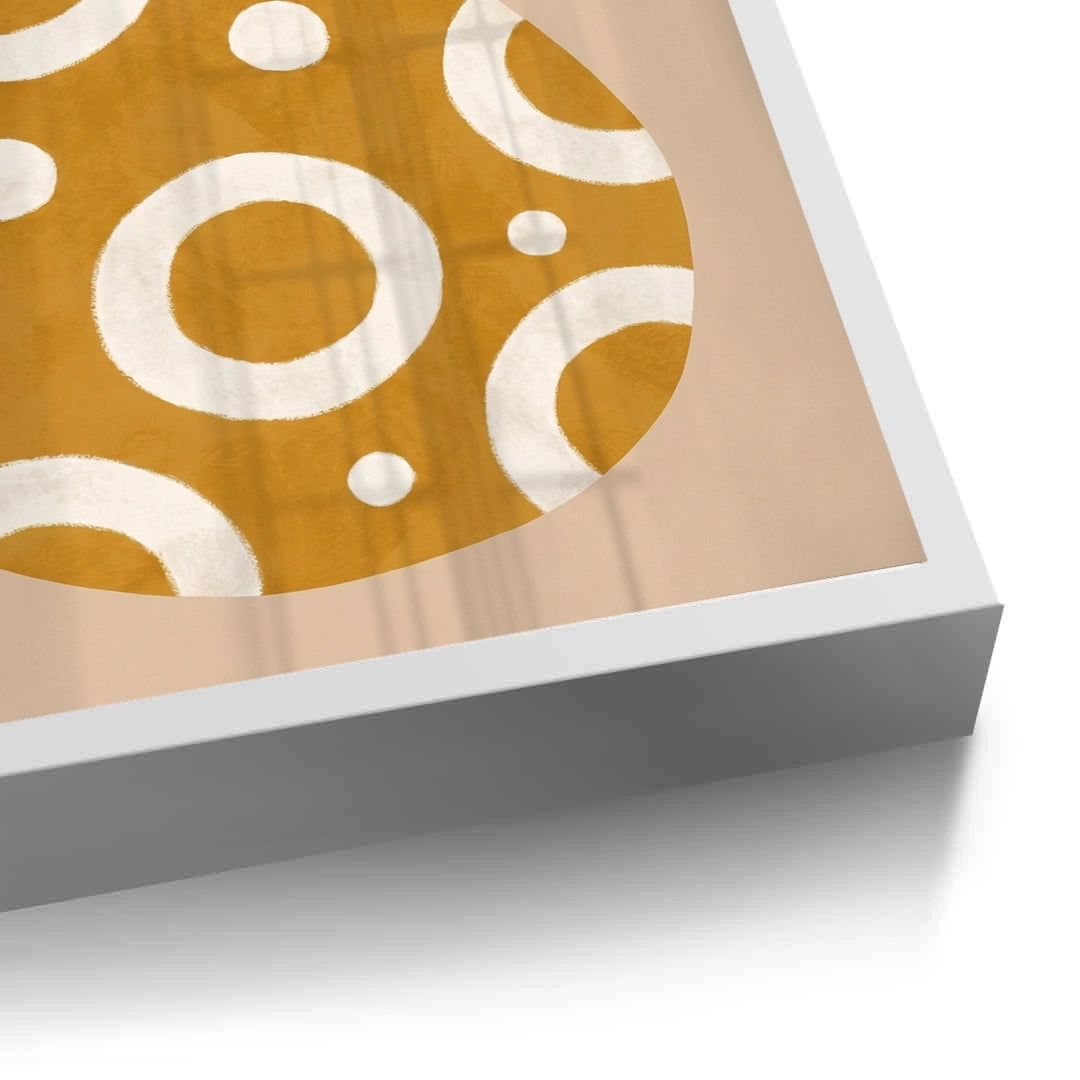 2Boho Mustard Pear - Fine Art