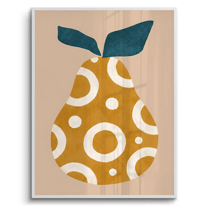 Boho Mustard Pear - Fine Art