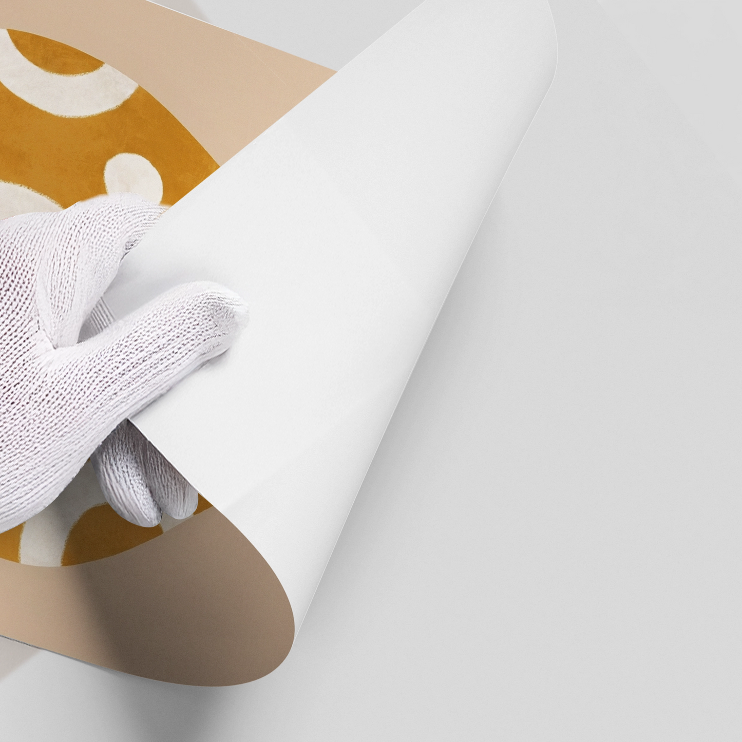 2Boho Mustard Pear - Poster