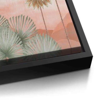 Boho Palm Tree Desert - Canvas