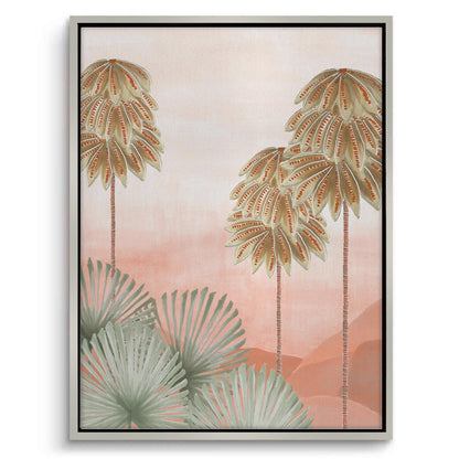 Boho Palm Tree Desert - Canvas