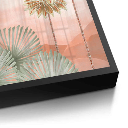 Boho Palm Tree Desert - Fine Art