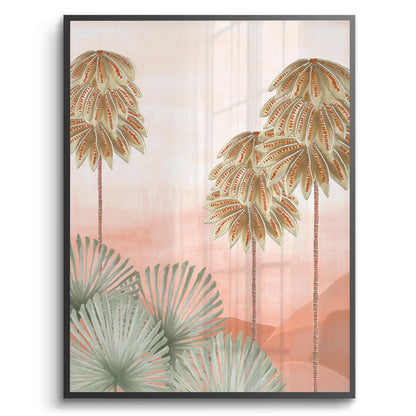 Boho Palm Tree Desert - Fine Art