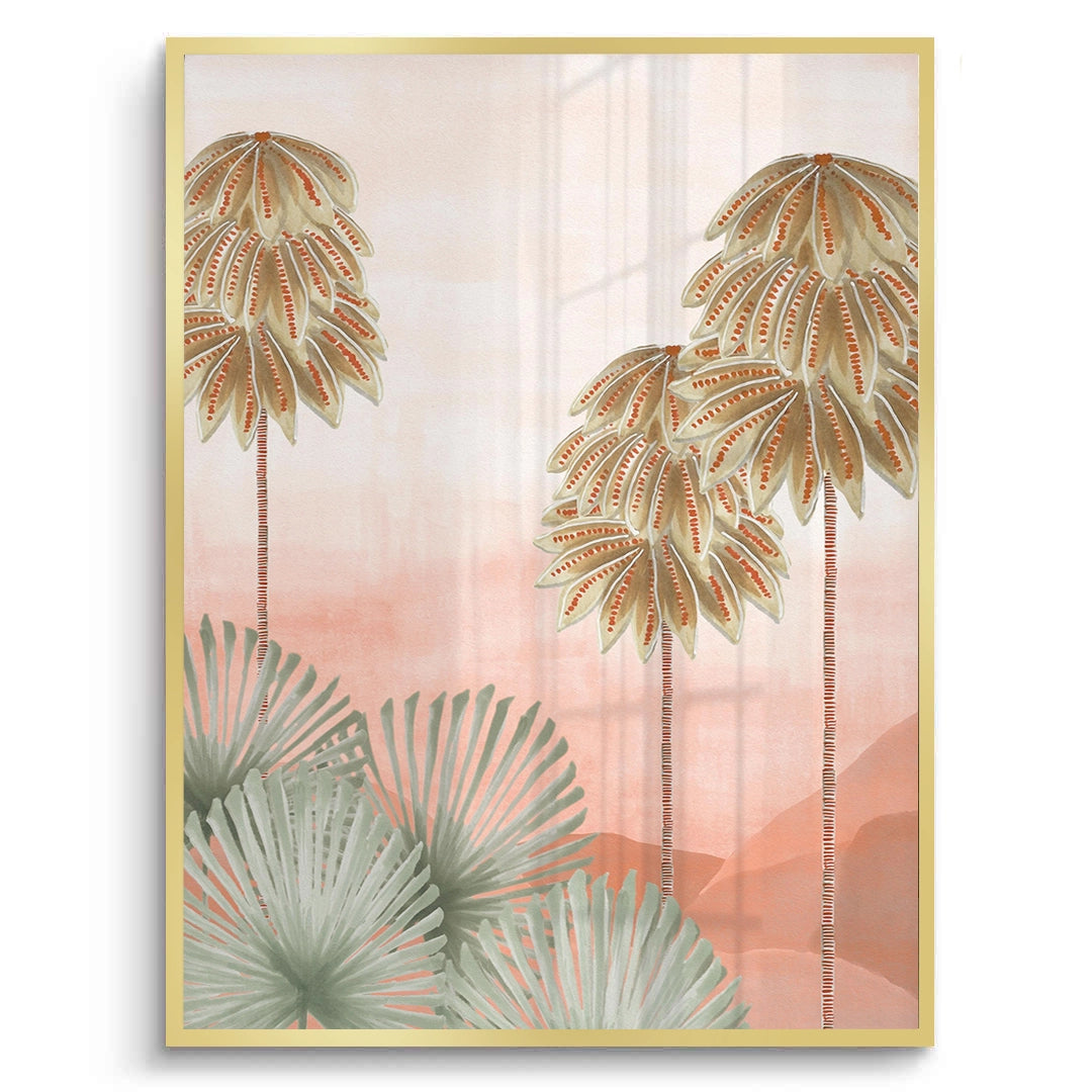 2Boho Palm Tree Desert - Fine Art