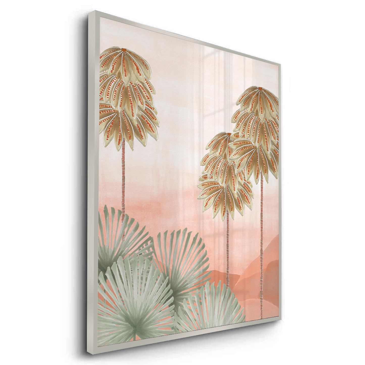 2Boho Palm Tree Desert - Fine Art