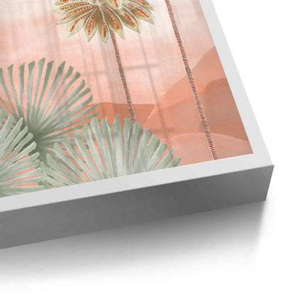 Boho Palm Tree Desert - Fine Art