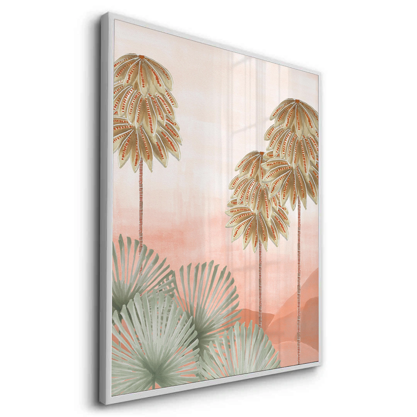 2Boho Palm Tree Desert - Fine Art