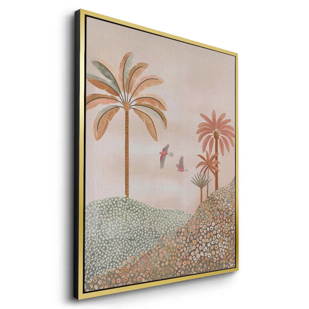 2Boho Palms - canvas