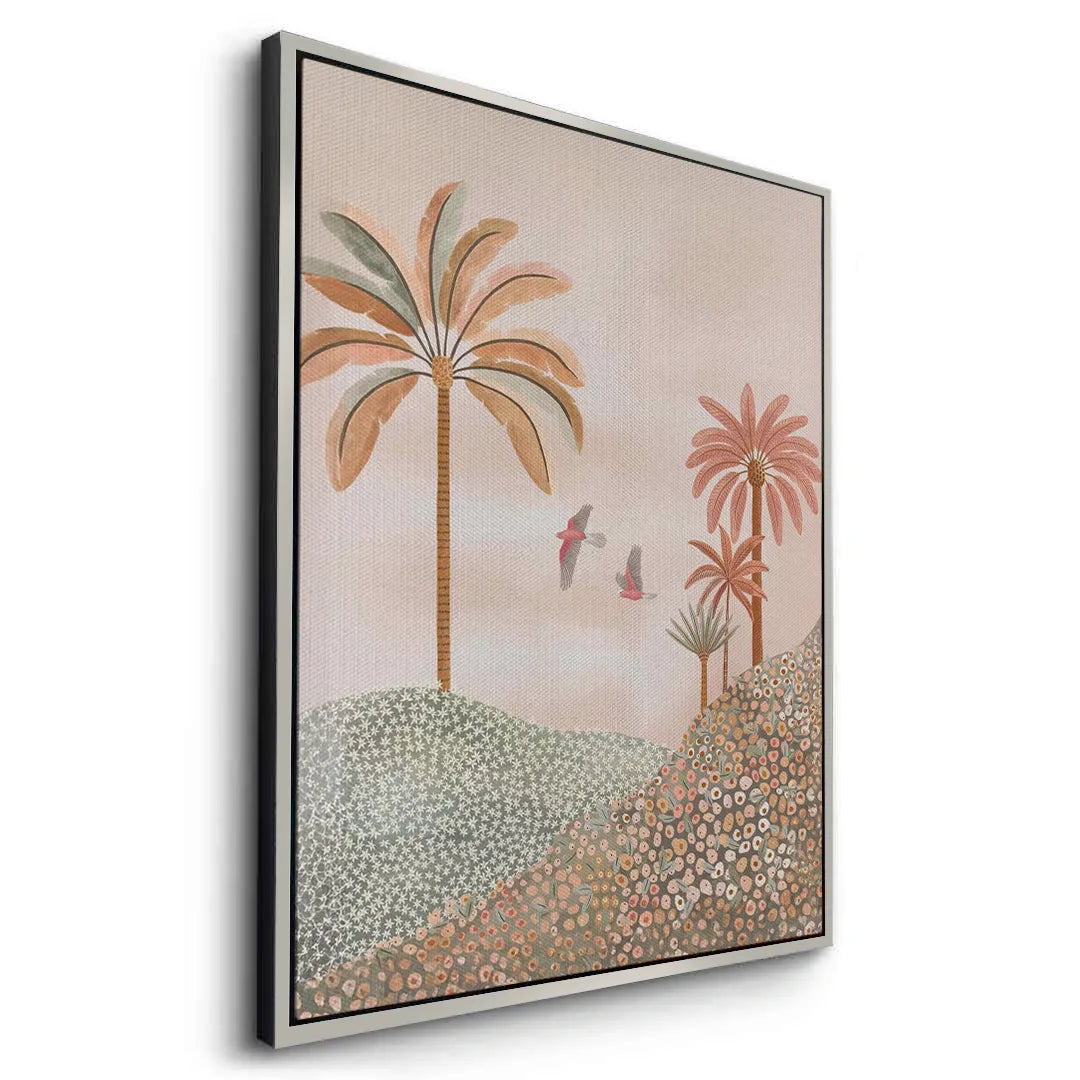 Boho Palms - canvas - Jasmineart.ae