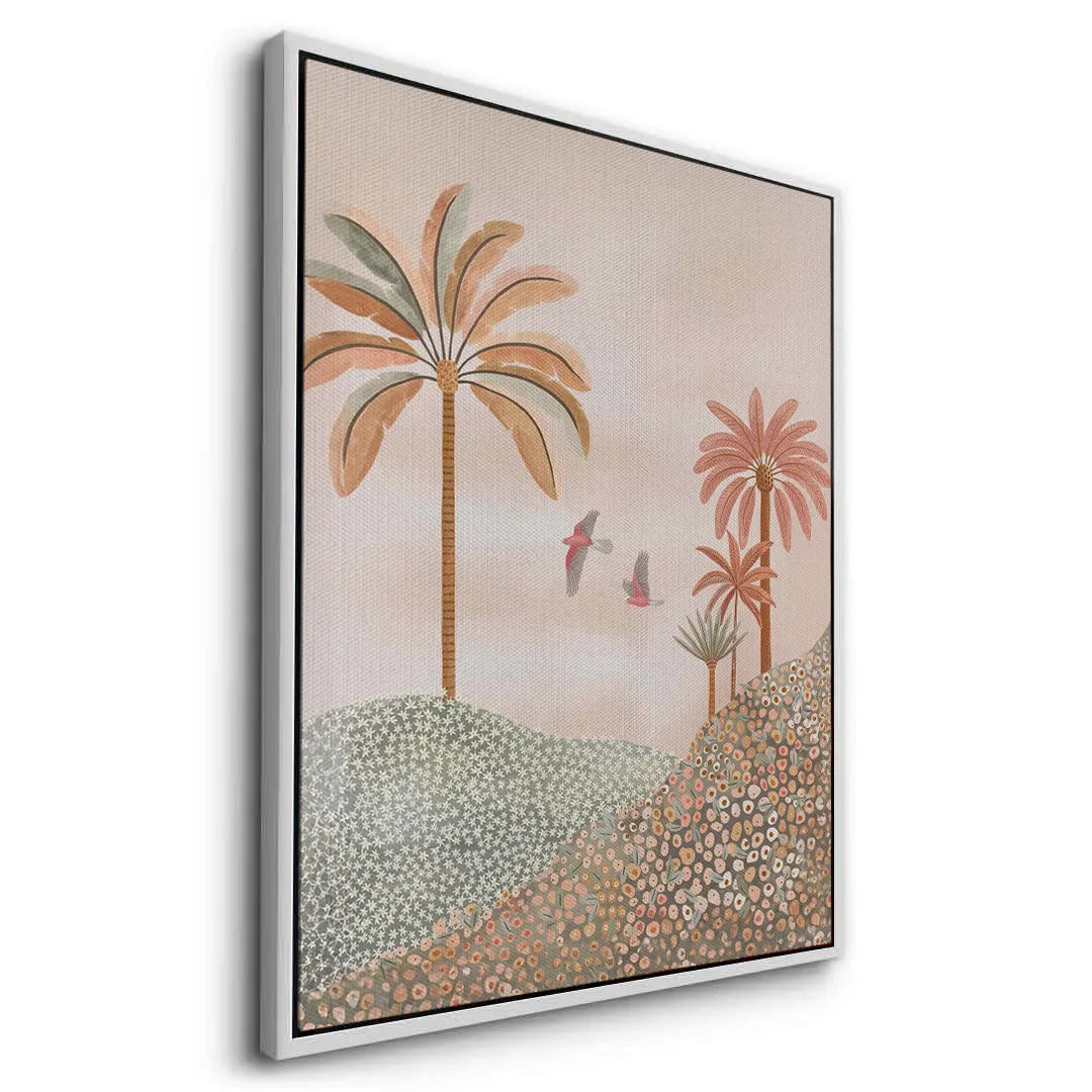 Boho Palms - canvas - Jasmineart.ae