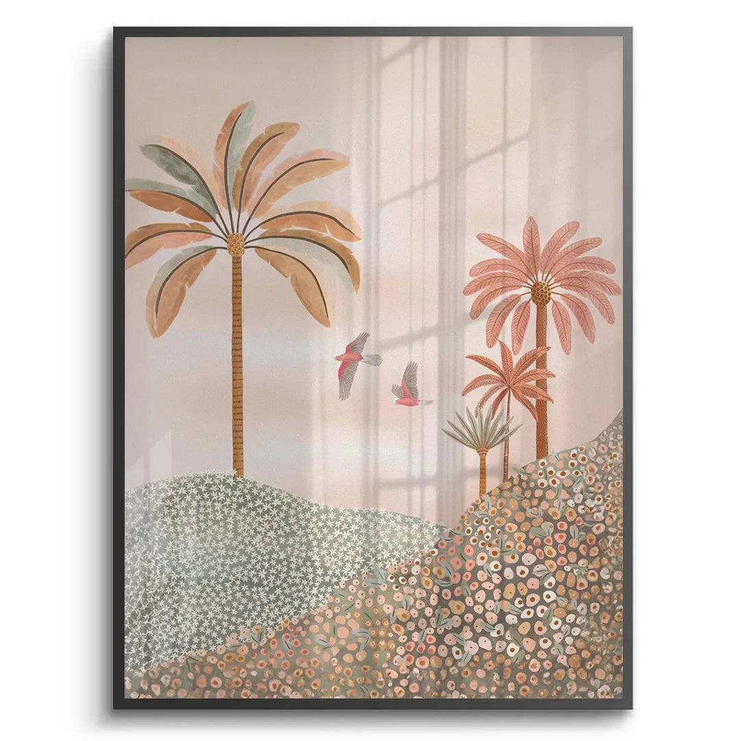 Boho Palms - Fine Art - Jasmineart.ae