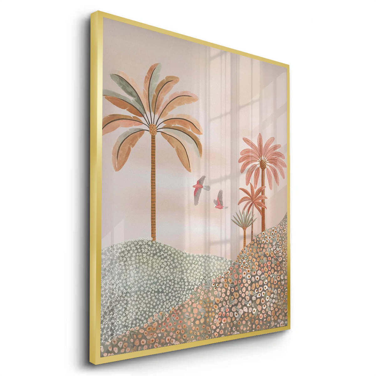 Boho Palms - Fine Art - Jasmineart.ae