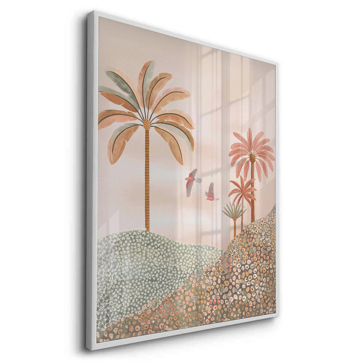 Boho Palms - Fine Art - Jasmineart.ae
